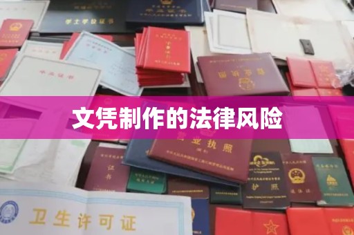 三元文凭制作的法律风险
